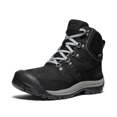 Immagine di Keen KACI III MID WP Scarpa da hiking, Donna, Taglia: 35.5, Black/steel grey Pelle e tessuto