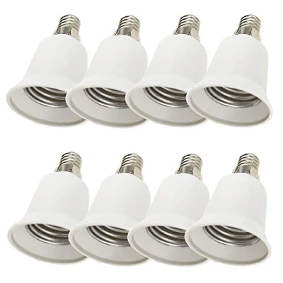 Immagine di DZYDZR 8pcs Conversione Portalampada E14 a E27 Adattatore Adatto Per Lampadine LED