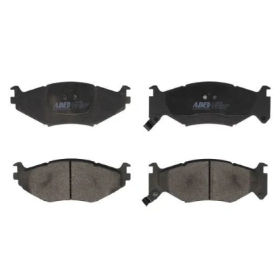 Immagine di ABE C1Y001ABE Kit pastiglie freno Assale anteriore con segnalatore acustico usura CHRYSLER: VOYAGER 2