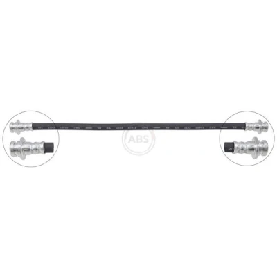 Immagine di A.B.S. SL 5255 Tubi Freno 385 INN M10x 1.0 SUZUKI: Jimny SUV