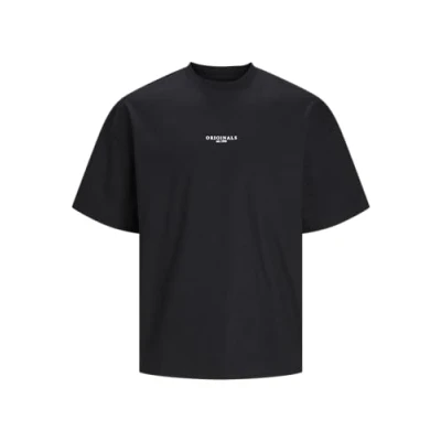 Immagine di Jack &amp; Jones Jorsantorini TEE CREW NECK Tshirt basic, Uomo, Taglia: Large, Black