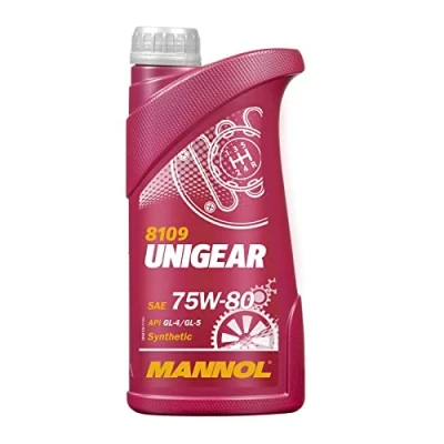 Immagine di X 1L MANNOL 8109 Uni Gear 75 W di 80 Api GL 5/cambio manuale assi Olio PSA B71 2330