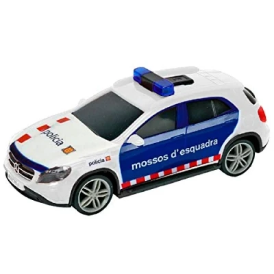 Immagine di Dickie Toys Coche 15cm con Luz y sonido, A partir de 3 Años Auto Mossos 15 cm Luce e Suono, dai Anni in Poi (203715013SI4), Colore Bianco Blu, 1152003