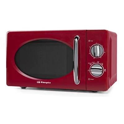 Immagine di Orbegozo mi2020 microonde da 700 W con 20 litri di capacità E disegno in Rosso Argento