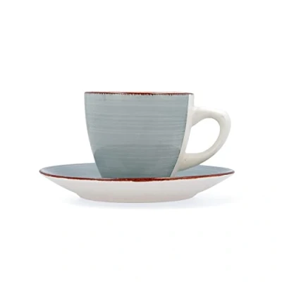 Immagine di Quid Vita Morning Set Di 2 Tazze Con Piattino 22cl Blu