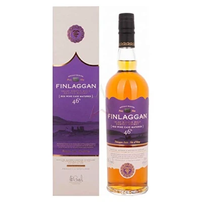 Immagine di Finlaggan RED WINE CASK MATURED Islay Single Malt Whisky 46% Vol. 0,7l in Giftbox