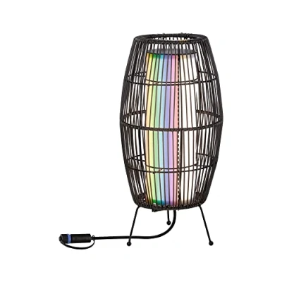Immagine di Paulmann Basket 94754 Sistema dilluminazione Plug&amp;Shine Lampada decorativa a LED (monocolore) 3.2 W Bianco caldo Nero