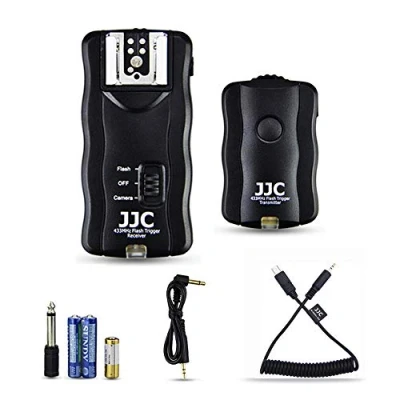 Immagine di JJC Telecomando Wireless per Flash Speedlight Sony Alpha A7III A7II A7 A7RIII A7R A7R2 A7SII A7S A9 A6500 A6400 A6300 A6000 A5100 A5000 RX100 VII VI VA V IV III RX10 II