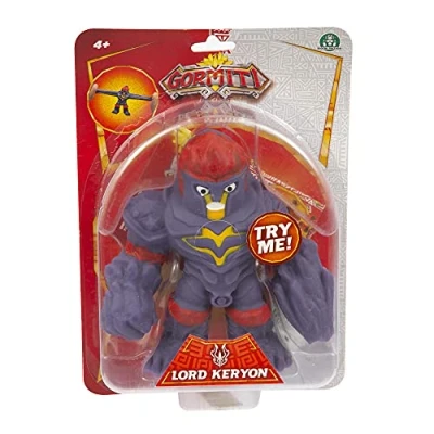 Immagine di GORMITI Personaggi Allungabili, Alfa Lord Keryon, con Funzione Stretch, allungabili fino a 3 volte la loro dimensione, per Bambini Partire dai 4 Anni, Giochi Preziosi, GRA42200, Multicolore