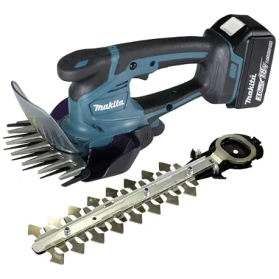 Immagine di Makita DUM604RFX a batteria Forbici per erba incl. ricaricabile, caricatore, con accessori 18 V Li Ion