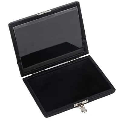 Immagine di custodia in pelle pu nera per sassofono clarinetto con fessure 6 pezzi di ance e clarinetto, accessori da gioco
