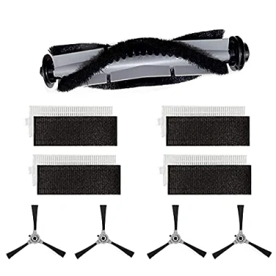 Immagine di Fantisi per Venga VG Rvc 3000 Robot Aspirapolvere Parti Kit Accessorio Ricambio Spazzola Principale Hepa Filtri Laterale