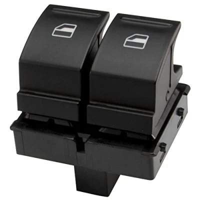 Immagine di ZEALfix Interruttore comando finestra 1K3959857 Per Golf Mk5 Caddy Pa ssat Eos Jetta