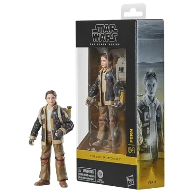 Immagine di Star Wars Hasbro, The Black Series, Fern, Action Figure Ispirata alla Serie Skeleton Crew, da 15 cm