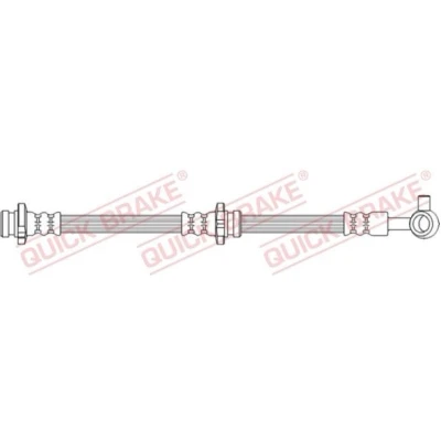 Immagine di QUICK BRAKE 50.742 Tubi Freno 639mm con filettatura interna