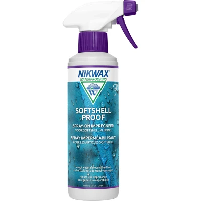 Immagine di Nikwax Softshell Proof Spray On 300ml Articoli per la manutenzione dell&#039;abbigliamento