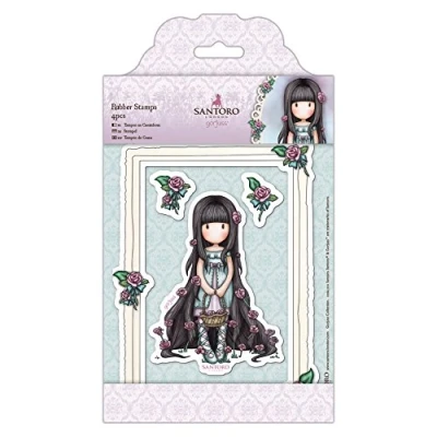 Immagine di Santoro Gorjuss Carta da découpage, Gomma, Multicoloured, 23.7 x 13.5 0.9 cm