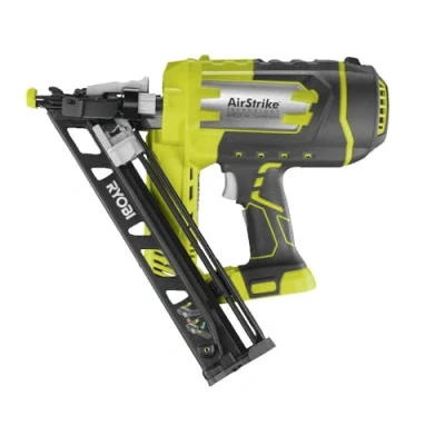 Immagine di Ryobi R15GN18 0, Groppinatrice Angolata 18V 15GA, Batteria ONE+ Non Inclusa, Compatibile con Groppini Angolati 15GA da 24 a 64mm, Pulsante LED di Attivazione Incluso