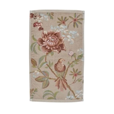 Immagine di PiP Studio Set di 3 asciugamani per ospiti Secret Garden, colore cachi, dimensioni 30 x 50 cm