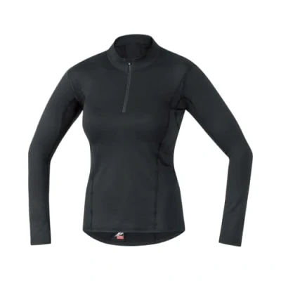 Immagine di GOREWEAR M Donna Base Layer Thermo Maglia con colla alto, Nero, 38