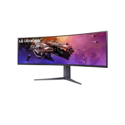 Immagine di LG Ultragear™ 45GR75DC B Schermo per PC da gaming OLED curvo 45&quot; Lastra VA risoluzione UWQHD (5120x1440), 1ms GtG 200Hz, DisplayHDR™ 600, DCI P3 95%, AMD FreeSync Premium Pro, HDMI 2.1