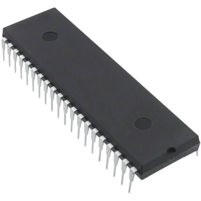 Immagine di Microchip Technology PIC16F887 I/P Microcontroller embedded PDIP 40 8 Bit 20 MHz Numero I/O 35