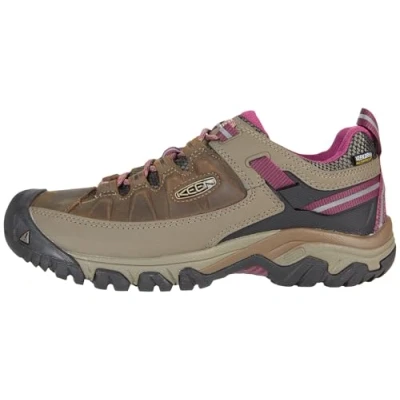 Immagine di Keen Targhee III WP Scarpa da hiking, Donna, Taglia: 40, Weiß/boysenberry Pelle / sintetico