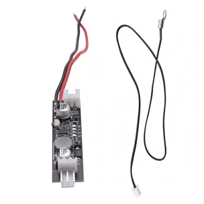 Immagine di 2 3 Fili DC 5 V 12 PWM Regolatore del Ventilatore Governatore NTC 50 K Sensore di Temperatura 40 Cm