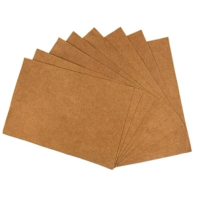 Immagine di Interdruk Fogli di Feltro Colorati Confezione 8 Formato A4 per Progetti Artistici e DIY Marrone