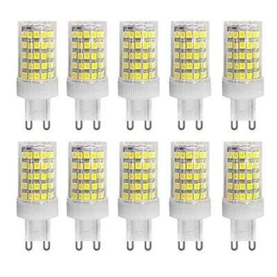 Immagine di Aiwerttes Lampadine a LED G9 10W equivalenti 150W alogene bianco freddo 6000k 1000 lumen 220V lampadina risparmio energetico con base bi pin (confezione da 10)