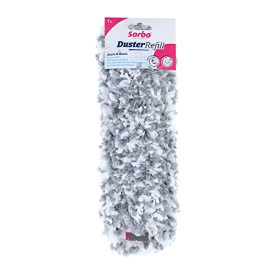 Immagine di Sorbo Duster, Microfibra, Grigio/Bianco, Regular