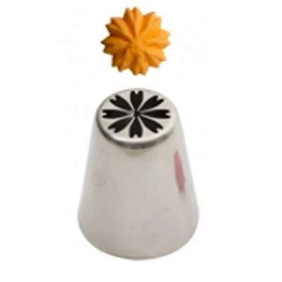 Immagine di Decora Cornetto Blisterato N. 24 Girasole, Acciaio Inossidabile, Argento, 4x3,5x3,5 cm