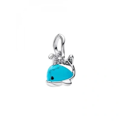 Immagine di Pandora Braccialetto con pendenti Argento/Turchese 793822C01