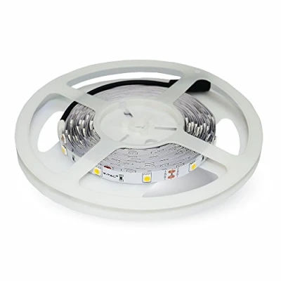 Immagine di V TAC Striscia a LED SMD 3014 204 LED/MT, Bobina 5 Metri Luce Bianca Fredda