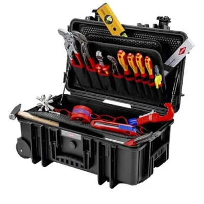 Immagine di Knipex Robust26 Sanitär 00 21 33 S Valigetta porta utensili con contenuto (L x L A) 550 350 225 mm