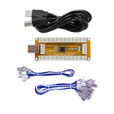 Immagine di SJ@JX Arcade Game USB Encoder Zero Delay Gamepad Button Joystick Controller for Nintendo Switch PC PS3 Raspberry Pi