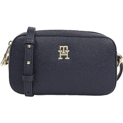 Immagine di Tommy Hilfiger Emblem Camera BAG Borsa a tracolla, Donna, Taglia: One Size, Space blue