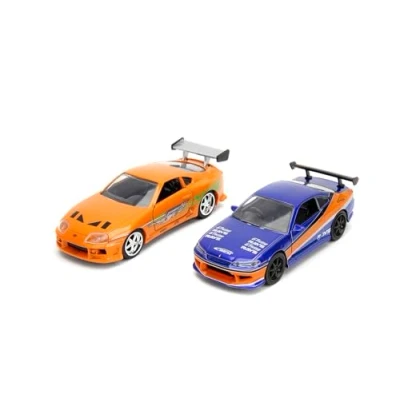 Immagine di Jada Toys Fast &amp; Furious Twin Pack 1:32 Wave 3/2 giocattolo auto modellino set da gioco