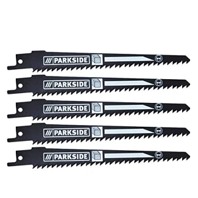 Immagine di LIDL IAN 110037 Set di lame ricambio per segare legno, plastica e cartone gesso (HCS 150/18 TPI) Parkside 4 in 1 dispositivo combinato PKGA 14.4 A1