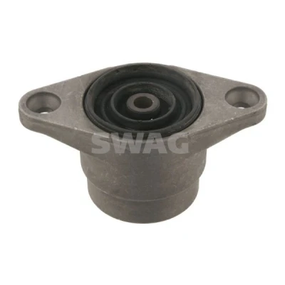 Immagine di SWAG 30 93 2164 Supporto ammortizzatore a molla Assale posteriore senza cuscinetto sfere Gomma AUDI: A4 B7 Avant, B6 Sedan