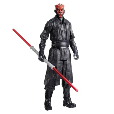 Immagine di Star Wars Hasbro Titan Hero Series, Action Figure di Darth Maul da 30 cm