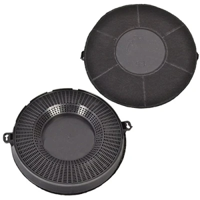 Immagine di Spares2go Filtro carbone tipo 48, per cappa aspirante IKEA (confezione da 2, CHF037, 235 x 29 mm)