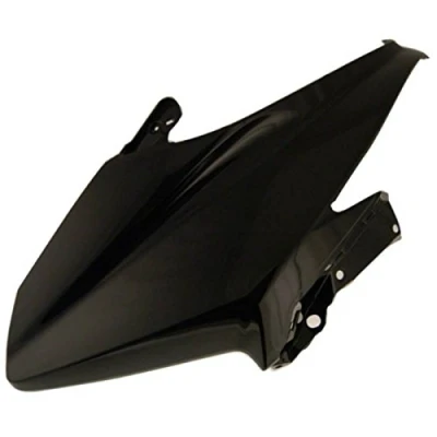 Immagine di one by Camamoto cod. 77380011A plastica carena scudo contorno faro anteriore sinistro colore nero lucido compatibile con yamaha t max 500 anno 2008 2009 2010 2011
