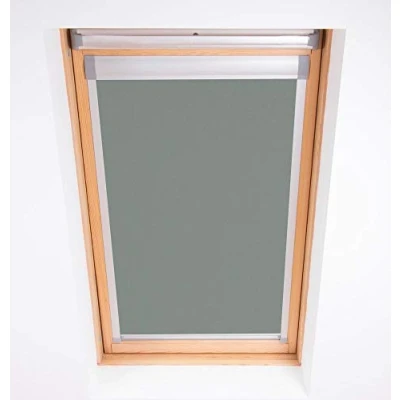 Immagine di Bloc Skylight Blind C02 Tenda a rullo oscurante per lucernari Velux, colore: peltro, poliestere, 85x15x7 cm