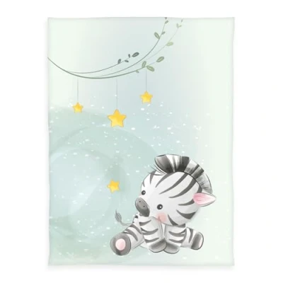 Immagine di Herding babybest Coperta in Pile Microfibra con Zebra, 75 x 100 cm, 100% Poliestere
