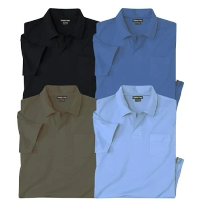 Immagine di ATLAS FOR MEN Confezione da 4 Polo in Jersey L