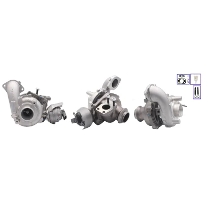 Immagine di ELSTOCK 91 2122 Turbina Turbocompressore a gas scarico, elemento di regolaz. (attuatore) regol. pneumatica con guarnizioni FORD: C Max 2, FOCUS 3