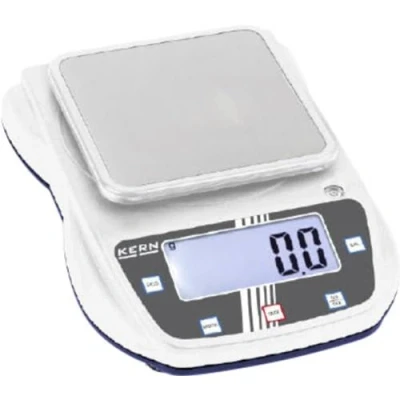 Immagine di Kern EHA 3000 1 Bilancia di precisione Portata max. 3 kg Risoluzione 0.1 g a batteria, via alimentatore spina Multicolore