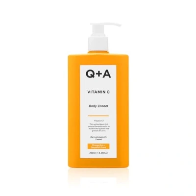 Immagine di Q+A Crema per il corpo della vitamina C, contiene ingredienti che idratano la pelle, imitando così l&#039;accumulo 250 ml