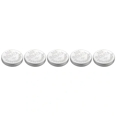 Immagine di RENATA Set di 3 batterie a bottone argento ossido 399/SR927W 0% mercurio